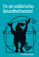 Mabuse Magnet "Für ein solidarisches Gesundheitswesen"