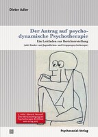 Psychosozial Verlag Der Antrag auf psychodynamische Psychotherapie