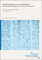Steiner Franz Verlag Arzneimittelkonsum und Geschlecht