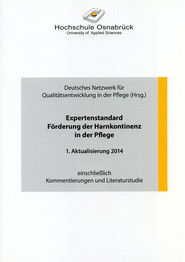 Expertenstandard Förderung der Harnkontinenz in der Pflege