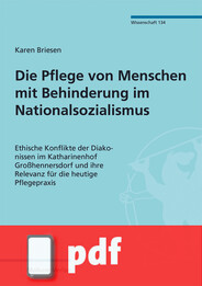Die Pflege von Menschen mit Behinderung im Nationalsoz (Ebook/PDF)