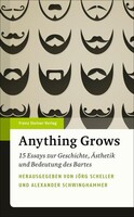 Steiner Franz Verlag Anything Grows