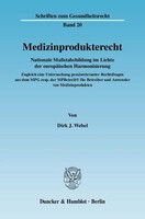 Duncker & Humblot GmbH Medizinprodukterecht