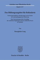 Das Bildungsangebot für Behinderte