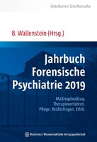 MWV Medizinisch Wiss. Ver Jahrbuch Forensische Psychiatrie 2019