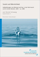 Steiner Franz Verlag Suizid und Männlichkeit