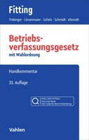 Vahlen Franz GmbH Betriebsverfassungsgesetz: BetrVG Chat-Book