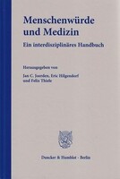 Duncker & Humblot GmbH Menschenwürde und Medizin