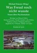 Brandes + Apsel Verlag Gm Was Freud noch nicht wusste