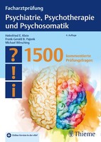 Georg Thieme Verlag Facharztprüfung Psychiatrie, Psychotherapie und Psychosomatik