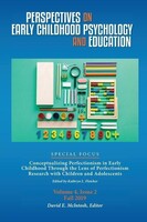Pace University Press Perspectives on Early Childhood Psychology and Education Vol 4.2