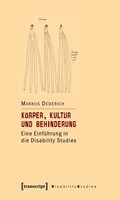 Transcript Verlag Körper, Kultur und Behinderung