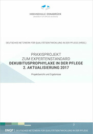 Praxisprojekt zum Expertenstandard Dekubitusprophylaxe in der Pflege