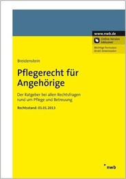 Pflegerecht f&uuml;r Angeh&ouml;rige