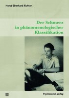 Psychosozial Verlag GbR Der Schmerz in phänomenologischer Klassifikation