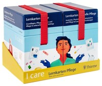 Georg Thieme Verlag I care Lernkarten Pflege - Set (im Schuber)