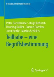 Teilhabe &ndash; eine Begriffsbestimmung
