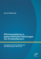 Diplomica Verlag Effizienzerhöhung in geburtshilflichen Abteilungen von Krankenhäusern: Konzeptentwicklung, Maßnahmen und Umsetzung in die Praxis