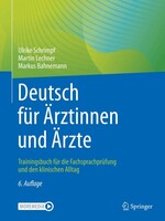 Springer Berlin Heidelberg Deutsch für Ärztinnen und Ärzte