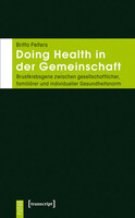 Transcript Verlag Doing Health in der Gemeinschaft